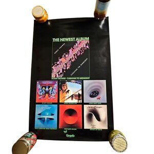 Robin Trower Caravan To Midnight Vintage 1978 Promo Album Poster 23x35 Chrysalis
